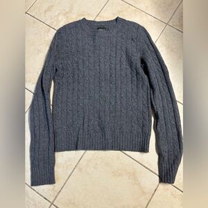 George Dark Gray Crewneck Sweater